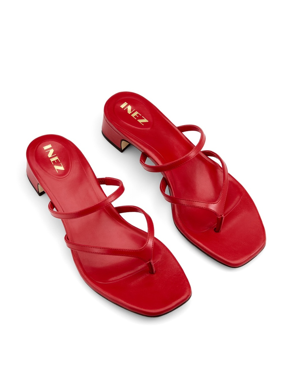 Inez Gia Sandals in in Rojo Capretto size 7 M